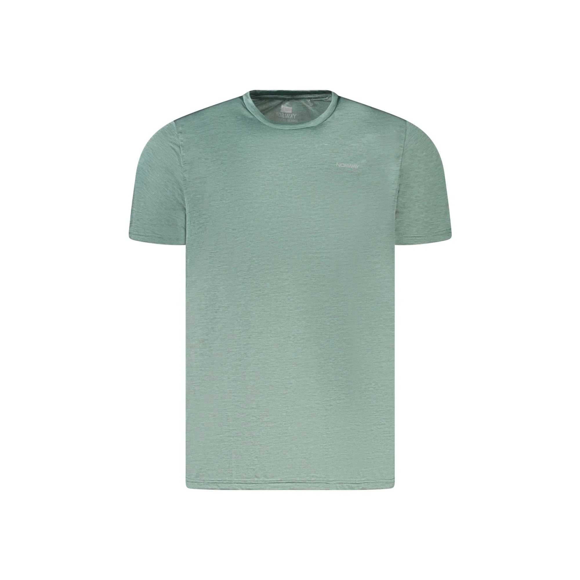 Norway 1963 T-Shirt Maniche Corte Uomo Verde Logo - foto prodotto